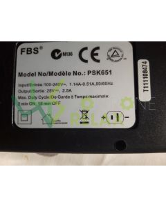 Spannungsversorgung kompatibel mit FSB 29V 2A model PSK651